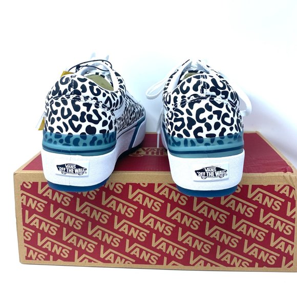 VANS Sneakers Men's VN0A4U154TJ Old Skool Stacked Uv Inc Platform Leopard Canvas - Picture 3 of 12